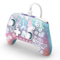 Foto ilustrativa Controle Advantage com Fio PowerA para Nintendo Switch 2 - Mushroom Kingdom