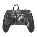 Foto ilustrativa Controle Enhanced Com Fio Power-A para Nintendo Switch - Zelda Battle-Ready Link