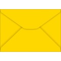 Foto ilustrativa Envelope Carta TB11 Amarelo 114x162mm - Caixa com 100 Unidades