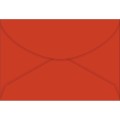 Foto ilustrativa Envelope Visita TB72 Vermelho 72x108mm - Caixa com 100 Unidades