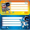 Foto ilustrativa Etiqueta Escolar Adesiva Astro