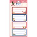 Foto ilustrativa Etiqueta Escolar Adesiva Brownie