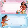 Foto ilustrativa Etiqueta Escolar Adesiva Moana