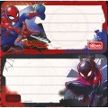 Foto ilustrativa Etiqueta Escolar Adesiva Spider-Man