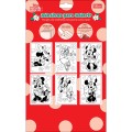 Foto ilustrativa Folhas de Adesivos para Colorir Minnie