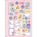 Foto ilustrativa Folhas de Adesivos para Tilidisco Pooh