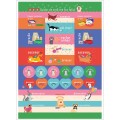 Foto ilustrativa Folhas Soltas de Adesivos para Pets 6 folhas