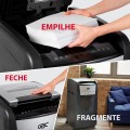 Foto ilustrativa Fragmentadora Automática de papel Tilibra 600 folhas - 600x 127V