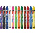 Foto ilustrativa Giz de Cera Big 12 Cores Redondo Snoopy