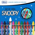 Foto ilustrativa Giz de Cera Big 12 Cores Redondo Snoopy