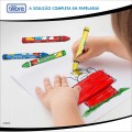 Foto ilustrativa Giz de Cera Big 12 Cores Redondo Snoopy
