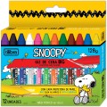 Foto ilustrativa Giz de Cera Big 12 Cores Redondo Snoopy