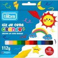 Foto ilustrativa Giz de Cera Big 12 Cores