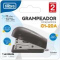 Foto ilustrativa GRAMPEADOR 20 FOLHAS MINI G1-20A PRETO