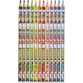 Foto ilustrativa Lapis de Cor 12 Cores Sextavado Madeira Snoopy