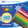 Foto ilustrativa Lápis de Cor Jumbo 12 Cores Triangular