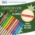 Foto ilustrativa Lápis de Cor Naturalis 12 Cores Redondo