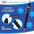 Foto ilustrativa Lapiseira 0.7mm i-Point Preta