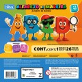 Foto ilustrativa Letras de Encaixe de Madeira 27 Peças