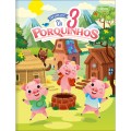 Foto ilustrativa Livro de História Era Uma Vez Os 3 Porquinhos 8 Folhas