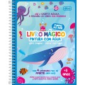 Foto ilustrativa Livro Mágico para Pintura com Água - Fundo do Mar