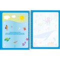 Foto ilustrativa Livro Mágico para Pintura com Água - Fundo do Mar