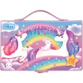 Foto ilustrativa Maleta de Pintura Infantil Unicórnio 42 Peças
