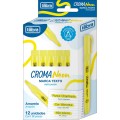 Foto ilustrativa Marca Texto Croma Amarelo Neon