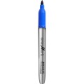 Foto ilustrativa Marcador Permanente Fino EverMark Azul