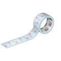 Foto ilustrativa Mini Fita Adesiva Washi Tape 12mmX3m Candy - Blister com 5 + Dispenser