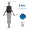 Foto ilustrativa Mochila Basic Lisa MoodPack - Preta