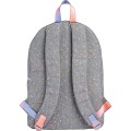 Foto ilustrativa Mochila de Costas Académie Dots Cinza