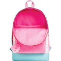 Foto ilustrativa Mochila Jovem de Costas Academie Teddy