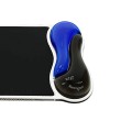 Foto ilustrativa Mouse Pad Duo Gel com apoio de Pulso - Azul