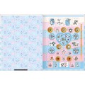 Foto ilustrativa O Caderno Brochura Capa Dura Universitário Tokidoki Moofia 80 Folhas