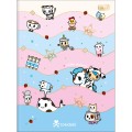 Foto ilustrativa O Caderno Brochura Capa Dura Universitário Tokidoki Moofia 80 Folhas