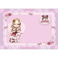 Foto ilustrativa Papel de Carta com Envelopes Jolie
