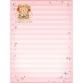 Foto ilustrativa Papel de Carta com Envelopes Love Bears