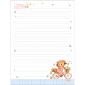 Foto ilustrativa Papel de Carta com Envelopes Love Bears