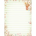 Foto ilustrativa Papel de Carta com Envelopes Love Bears