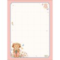 Foto ilustrativa Papel de Carta com Envelopes Love Bears