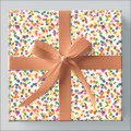 Foto ilustrativa Papel de Presente - Caixa Criativa Com 150 Rolos