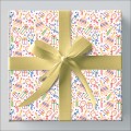 Foto ilustrativa Papel de Presente - Caixa Infantil Com 150 Rolos