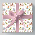 Foto ilustrativa Papel de Presente - Caixa Infantil Com 75 Rolos
