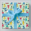Foto ilustrativa Papel de Presente - Caixa Infantil Com 75 Rolos
