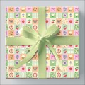 Foto ilustrativa Papel de Presente - Caixa Infantil Com 75 Rolos