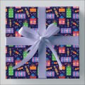 Foto ilustrativa Papel de Presente - Caixa Teen com 150 Rolos