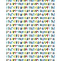 Foto ilustrativa Papel de Presente - Caixa Teen Com 75 Rolos