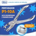 Foto ilustrativa PERFURADOR 1 FURO 10 FOLHAS P1-10A