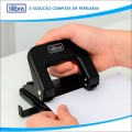 Foto ilustrativa PERFURADOR 2 FUROS 25 FOLHAS P2-25A PRETO
